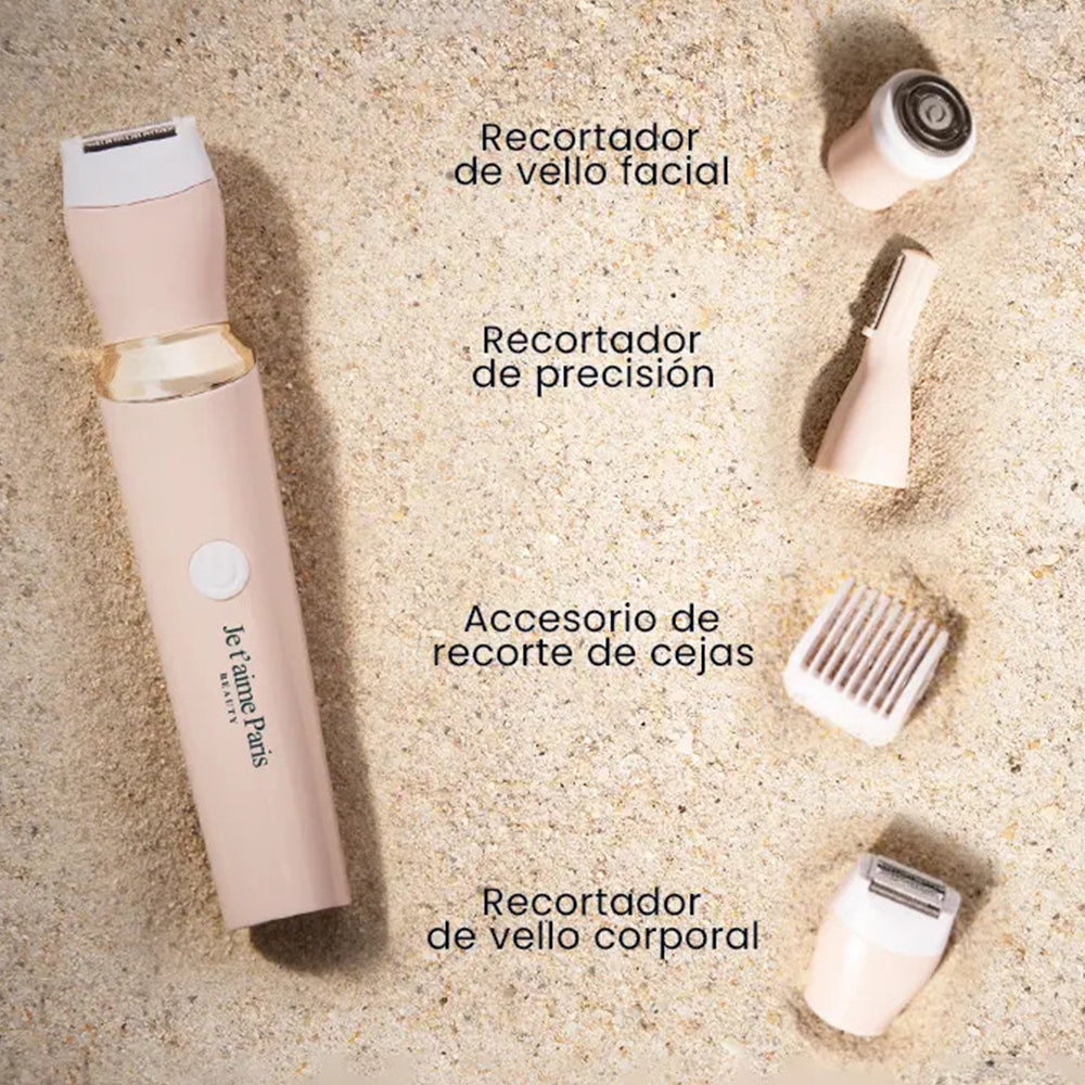 Depiladora Corporal 4 en 1 Je T'aime Paris | Sin Dolor, Sin Irritación